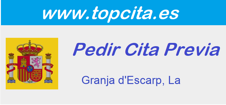 Cita Previa Hacienda Granja d'Escarp, La