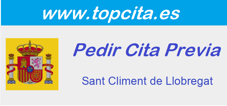 Cita Previa Extranjeria  Sant Climent de Llobregat