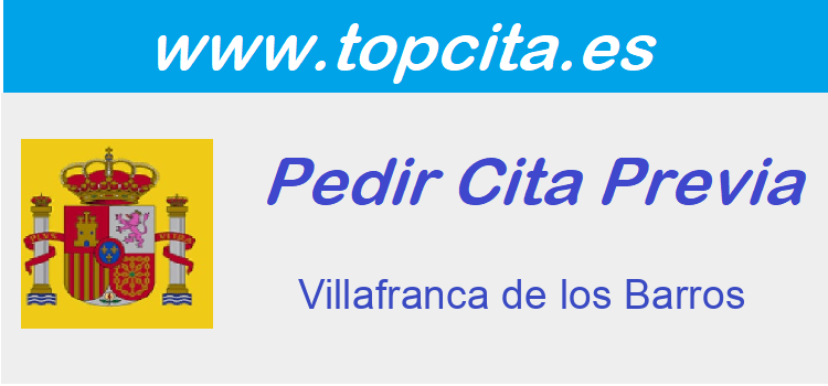 Cita Previa Extranjeria  Villafranca de los Barros