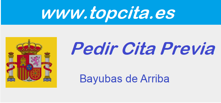 Cita Previa Extranjeria Bayubas de Arriba