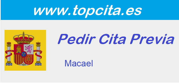 Cita Previa  macael