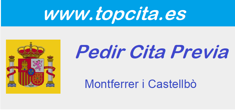 Cita Previa Extranjeria Montferrer i Castellbò